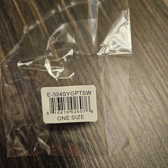 Adornia 14K Yellow Gold Plated Turquoise & Swarovski Crystal Accented Starbursts - Picture 8 of 9